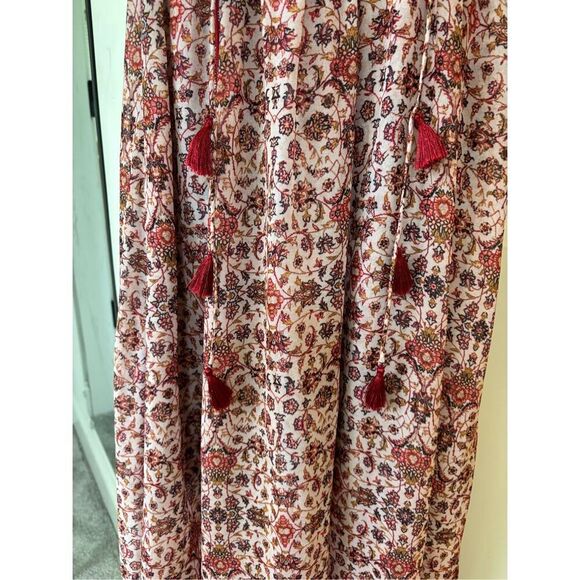 NWOT Sachin & Babi Tasseled Floral Maxi Dress, $465 XS - Picture 10 of 12
